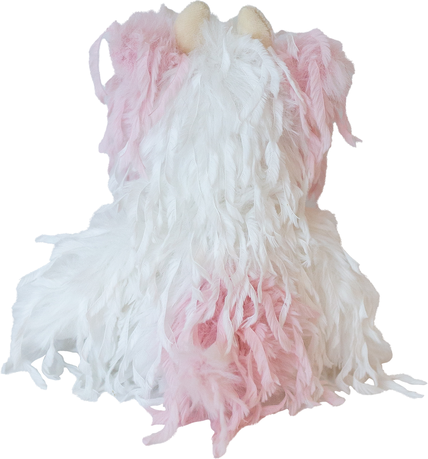 Feathers Strawberry Cow Plushie
